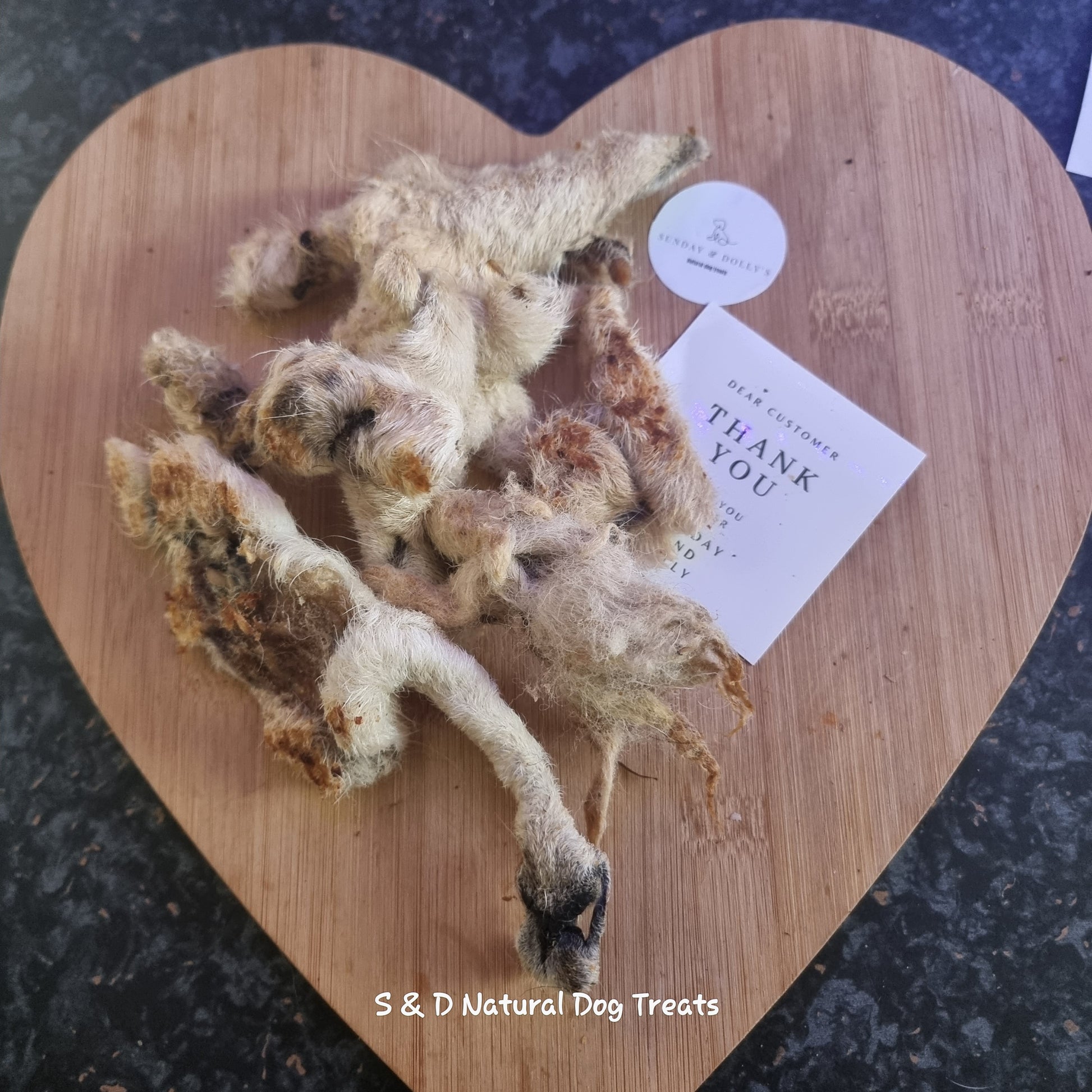 Lamb Skins with Hair (50g)