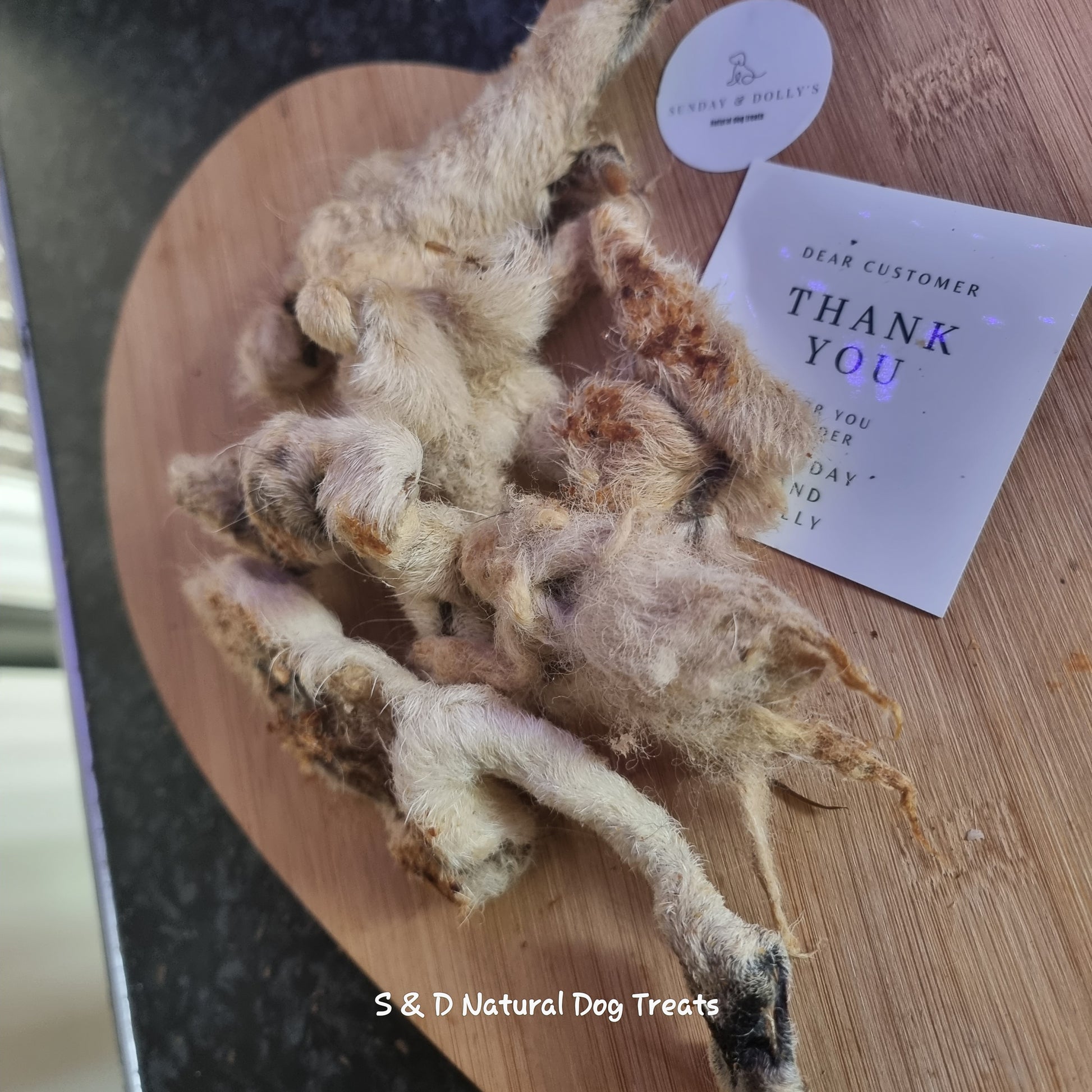 Lamb Skins with Hair (50g)