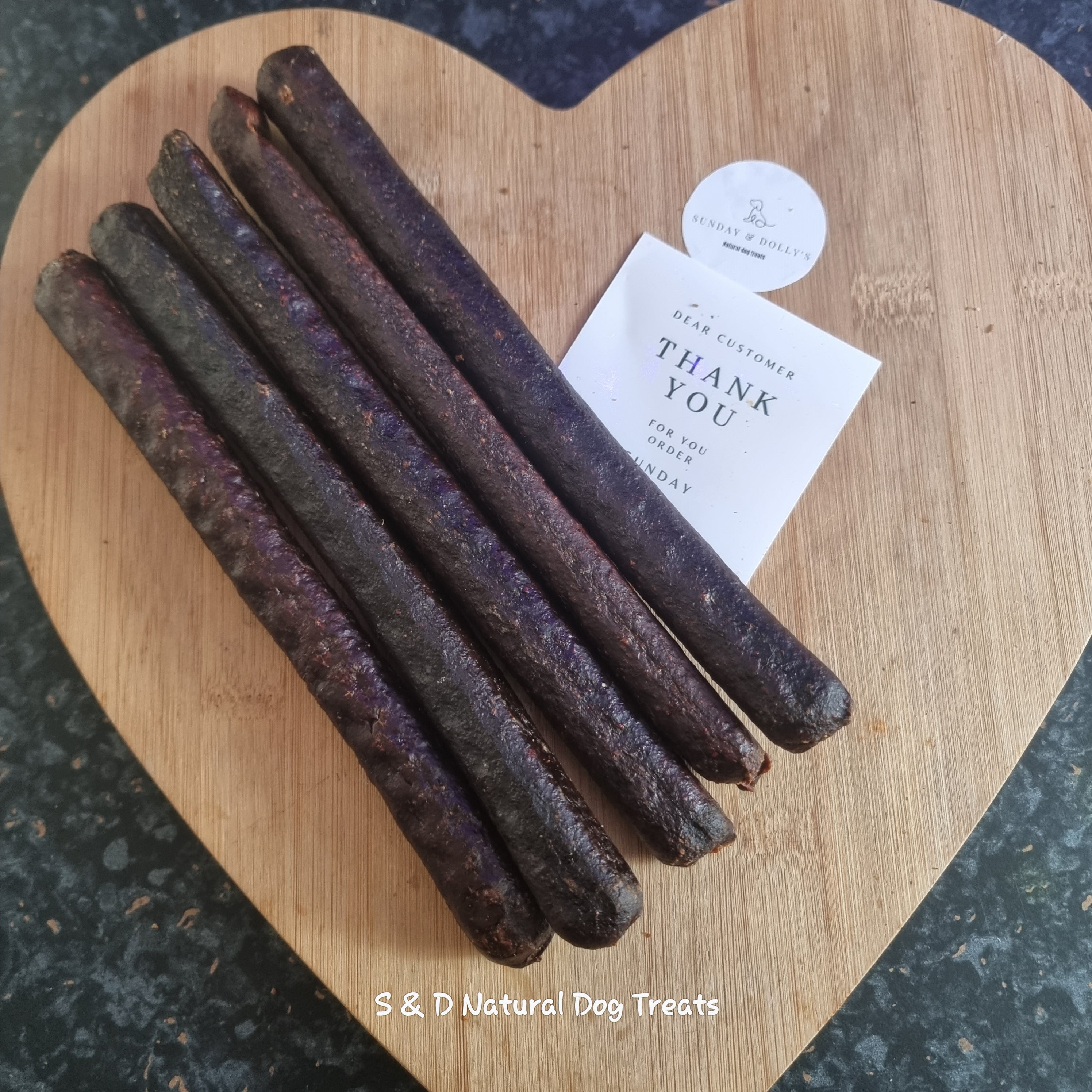 Black pudding dog treats sale